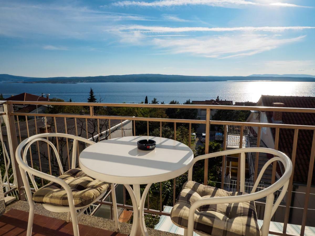 Seaview Apartment With Balcony And Terrace Barac Crikvenica Eksteriør bilde